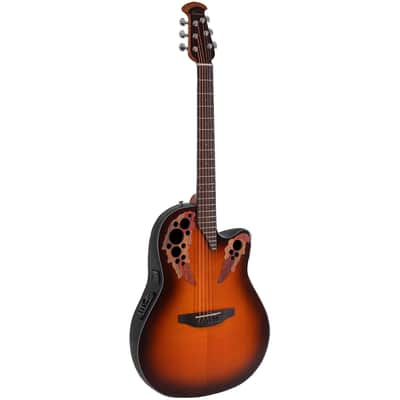 CE44 1 G Celebrity Elite Mid Cutaway Sunburst Ovation image 3