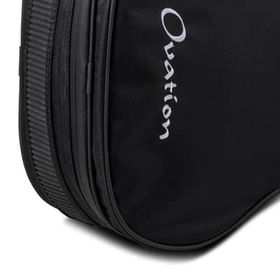 Ovation .OV213.100 Guitar Gig Bag Super Shallow w/Ovation Logo - Black image 13