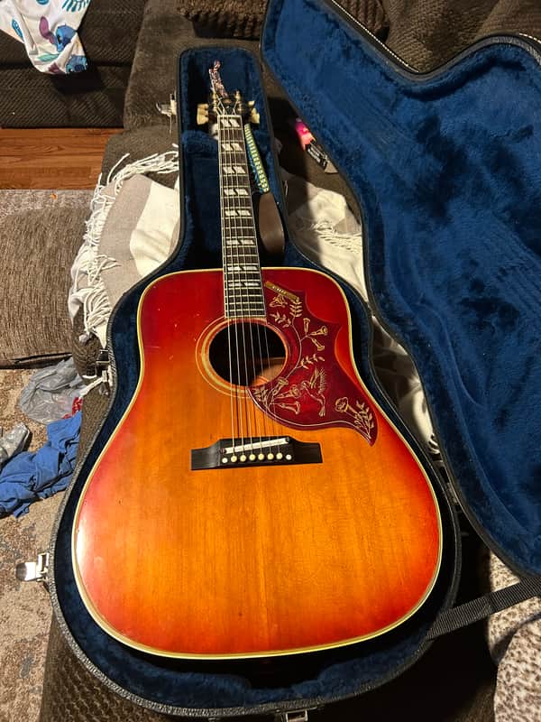 Gibson Hummingbird 1962 - Cherry Sunburst