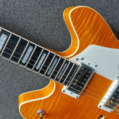 Hagstrom Super Viking Semi-Hollow Dandy Dandilion image 8