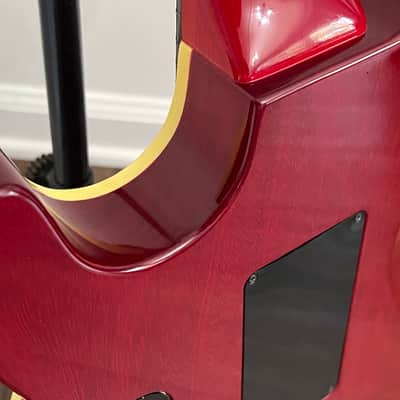 Hamer USA TLE Custom 1986 Red Boomerang Inlays Electric Guitar Tele Style image 14