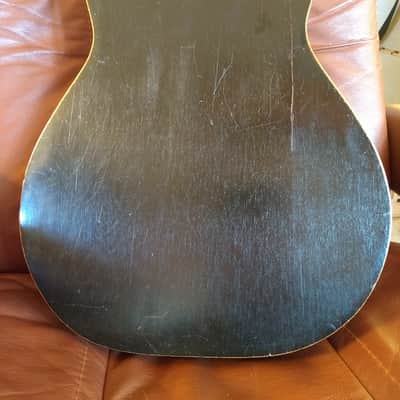 Circa late 30's ? Stella ? Lone Ranger Stencil Cowboy parlor guitar all original image 14