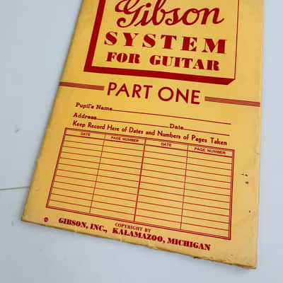 Gibson System for Guitar Complete Four-Part Course Package, Incredibly Rare Piece of Gibson History! 1939 image 4