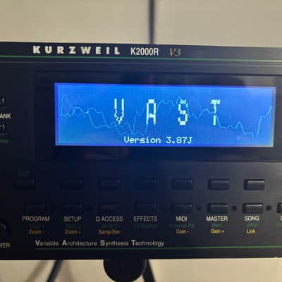 Kurzweil K2000R Rackmount Digital Workstation Sound Module 1990s - Black image 5