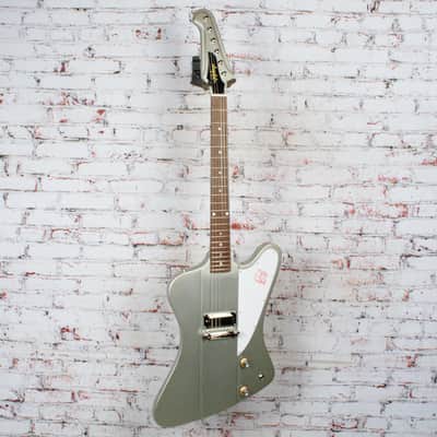 Used Epiphone 1963 Firebird I (Incl. Hard Case) Silver Mist image 3