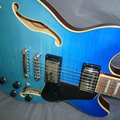 Ibanez Artcore AS73FM-AZG 2022 Azure Gradiation image 5