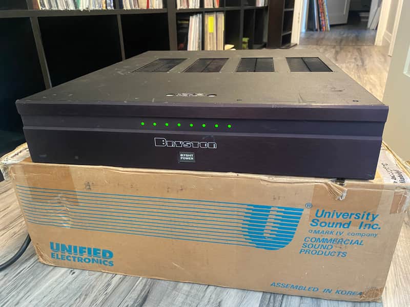 Bryston Bryston 875 HT 8 Channel Power Amplifier - Black