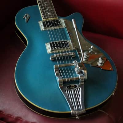 Duesenberg Starplayer TV semi hollow 2014 - Catalina Blue image 3