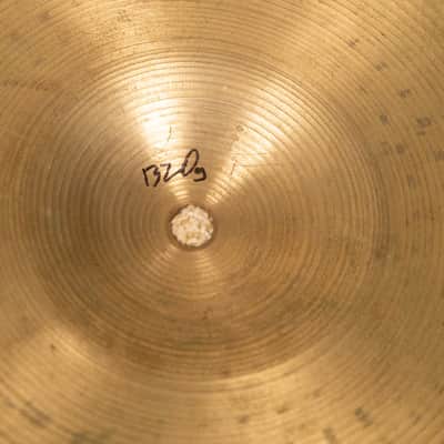 1990s Zildjian A 14" New Beat Hi Hat Cymbals 940g 1320g image 5