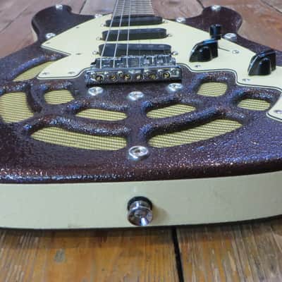 Vintage Lindert Thumbs Up Electric Guitar Made In USA Very Rare image 6