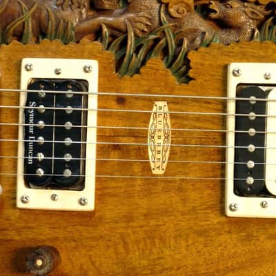 Blueberry Guitar Electric Baritone 2022 - Hand Carved & Handmade image 5