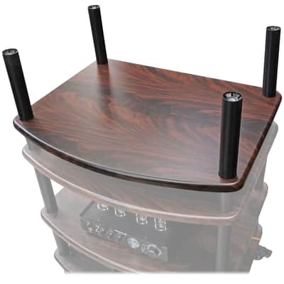Rockville SHELF FOR FLX DARK WOOD Add-On Shelf + Tubes For FLX image 5