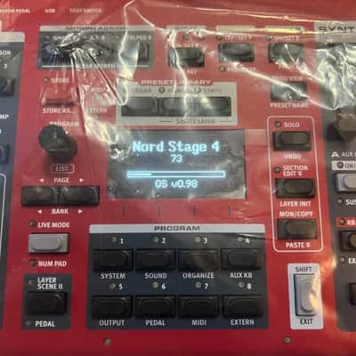 Nord Stage 4 HA73 with GBHP Nord Gig bag , 73 key fully weighted Triple S keyboard /Soft Case //ARMENS// image 6