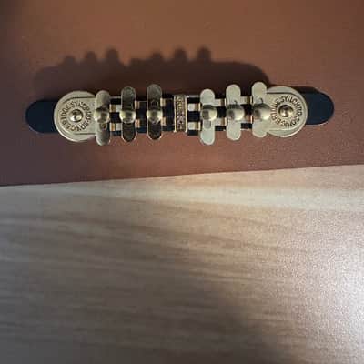 Gretsch 006-9602-000 Synchro-Sonic Roller Bridge with Base   - Gold image 1