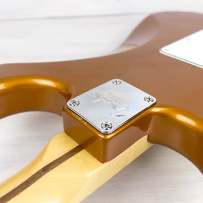 Fender American Standard Stratocaster Neck -  Powerhouse Ultra Quiet Pickups - Caramel Metallic (Rare Finish) image 10