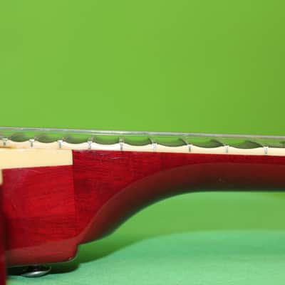 Yamaha SG 1000 (1979/80) – Cherry Sunburst Refinish – Custom Scalloped Fretboard image 16