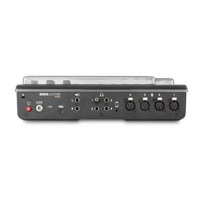 Mint Mixware Decksaver Rode Rodecaster Pro Polycarbonate Protective Cover, Smoked image 5