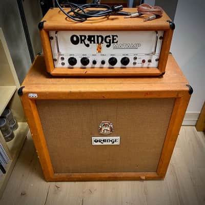 Orange Matamp ex Steffi Stephan Top und Box VINTAGE 1970 - 1977 - orange image 2