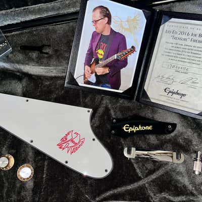 Epiphone Joe Bonamassa Signature "Treasure" Firebird I 2017 - 2019 - Polymist Gold image 10