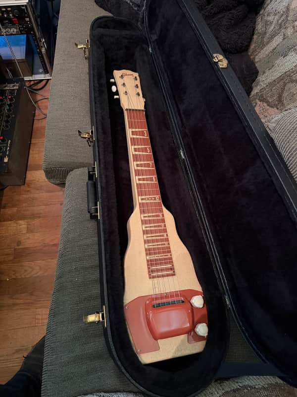 Gibson Br9 lap steel guitar 1950s - Crème image 1