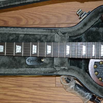 Jim Cat LP Style Black Gator w/Seymour Duncan Mark Holcomb Alpha/Omega Pickups and Upgraded Electronics image 3