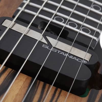 Schecter C-1 FR-S Pale Moon Natural Satin with Black Burst image 11