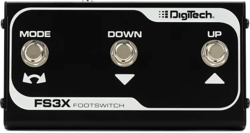 DigiTech FS3X 3 Button Footswitch 2010s - Black image 1