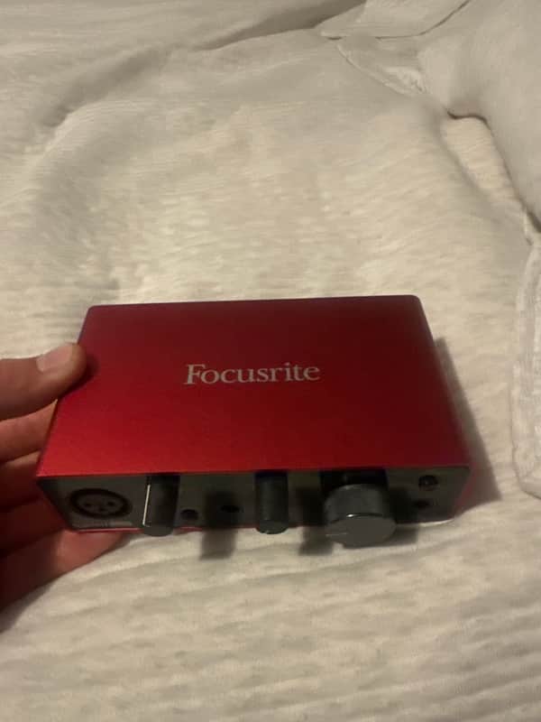 Focusrite Scarlett Solo 3rd Gen USB Audio Interface 2019 - Present - Red / Black image 1