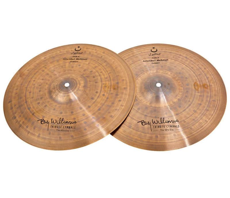 Istanbul Mehmet Tony Williams Tribute 15" Hi Hats T-1300g B-1336g w/ video demo of actual cymbal for sale image 1
