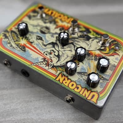 Sketchy Sounds Unicorn Apocalypse Fuzz/Distortion Guitar Pedal (Large Laser Beam Edition) image 3