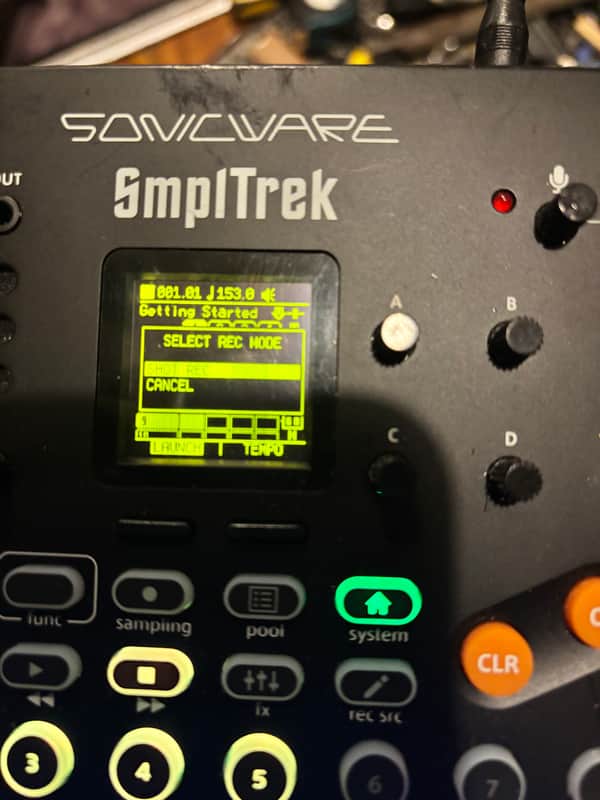 Sonicware SmplTrek Portable Production Sampler gently used image 1
