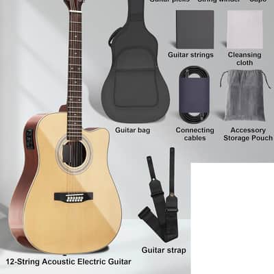 Epiphone 1993 PR-350-12 12-String Acoustic Guitar VINTAGE | Reverb
