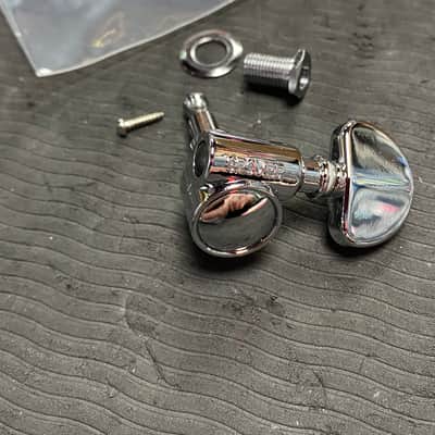Grover 102 Rotomatic Tuning Machine, Bass Side Chrome image 1