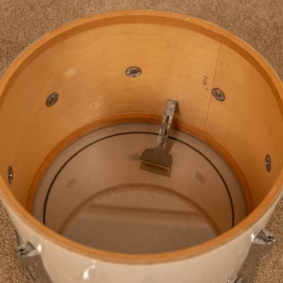 1970s Premier B303 White Duroplastic Drum Set image 24