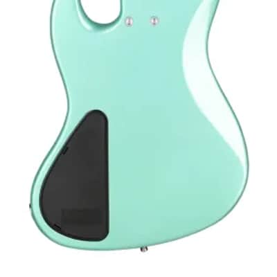 Sadowsky MetroExpress 21-Fret Vintage M Bass, Morado Fingerboard, 4-String - Solid Sage Green Metallic High Polish image 3