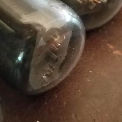 RCA etc. Pair (2) 35L6GT/G Beam Pentode tNOS TESTED Vacuum Tube grey glass 35L6GT Audio 1936-1954 image 2