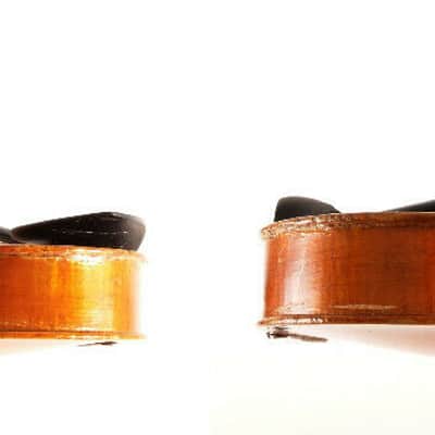 Old Vintage German Made 4/4 Master Violin Jacobus STAINER+Leather&Wooden Case~Video~ image 8