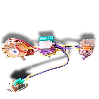 Solderless Tele HH Wiring Harness 3/w Separate Coil Splitting 500k .033uF Tropical Fish capacitor! image 2