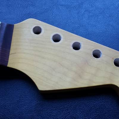 Warmoth Super Wide Fat Stratocaster Neck Satin Vintage Tint image 1