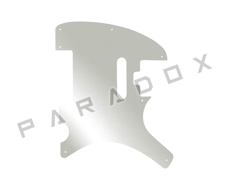 Custom Pickguard For 2005 - 2009 Made in America Parker Southern NiteFly - Silver Mirror Acrylic .125" image 1