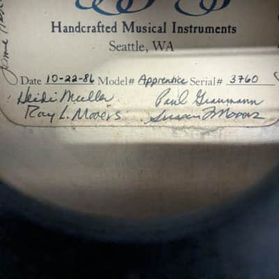Dusty Strings Apprentice Hammered Dulcimer 1986 image 3