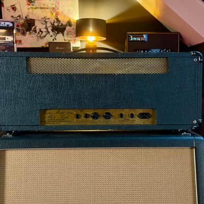 Marshall JMP 2204 Master Model Mk2 Lead 50-Watt Guitar Amp Head 1977 - Black image 7