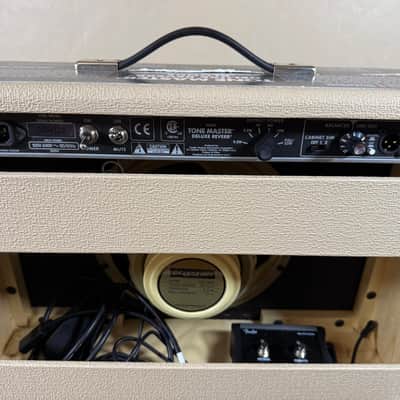 Fender Tone Master Deluxe Reverb 2-Channel 22-Watt 1x12" Digital Guitar Combo 2020 - Present - Blonde image 4