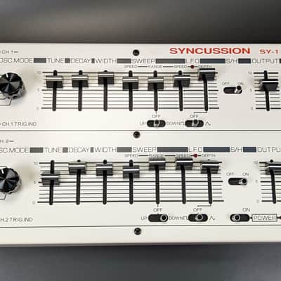 Michigan Synth Works SY-1 Analog drum Synthesizer - Original I/O / White image 1