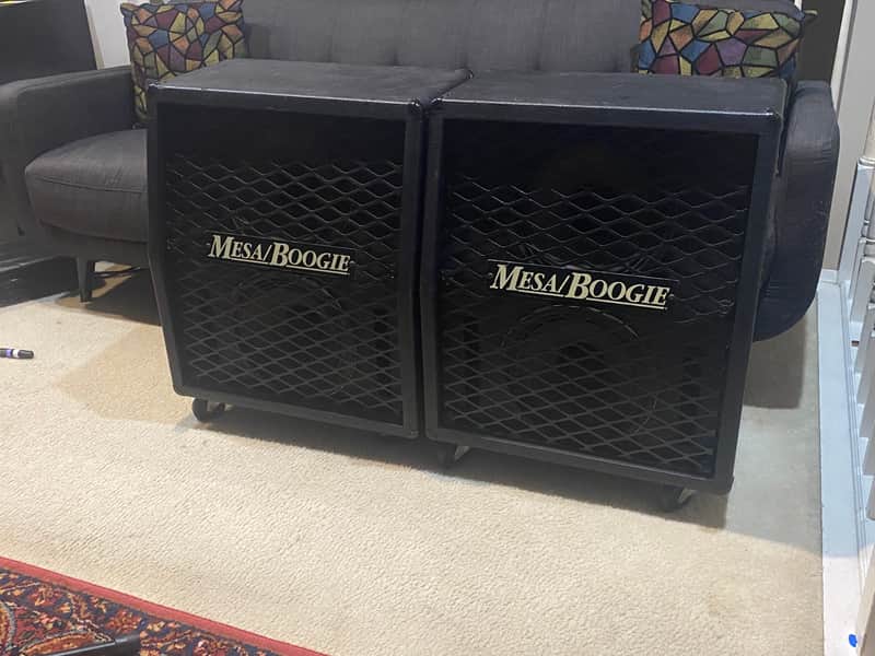 Mesa Boogie Vertical 2x12 Pair - Ultra Rare!!! 1988 image 1
