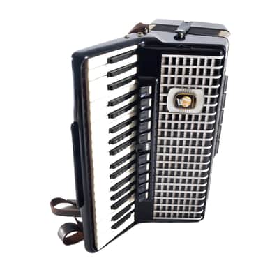Vintage German Made Top Quality LMMH Accordion Weltmeister Stella - 96 bass, 16 reg./master switch + HardCase & Straps ~ Fisarmonica - VIDEO image 11