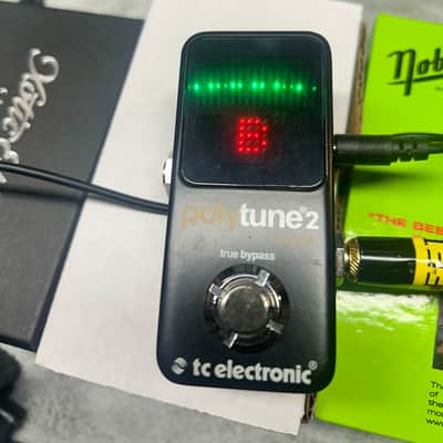 TC Electronic PolyTune 2 Noir Tuning Pedal | Reverb