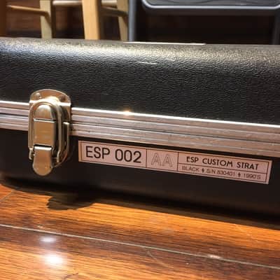 ESP Custom Strat 1990s Black image 11
