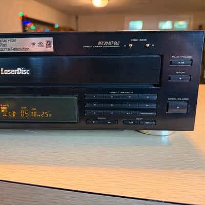Pioneer CLD-2080 Both Sides Play Laserdisc Player Pro Service New Remote Receipt image 6