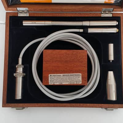 Brüel & Kjær – Complete Measurement Kit: Capsule 4166 + Preamplifier 2619 + Gooseneck UA 0196 + 2 Threaded Adapters – TESTED & PERFECT CONDITION image 5